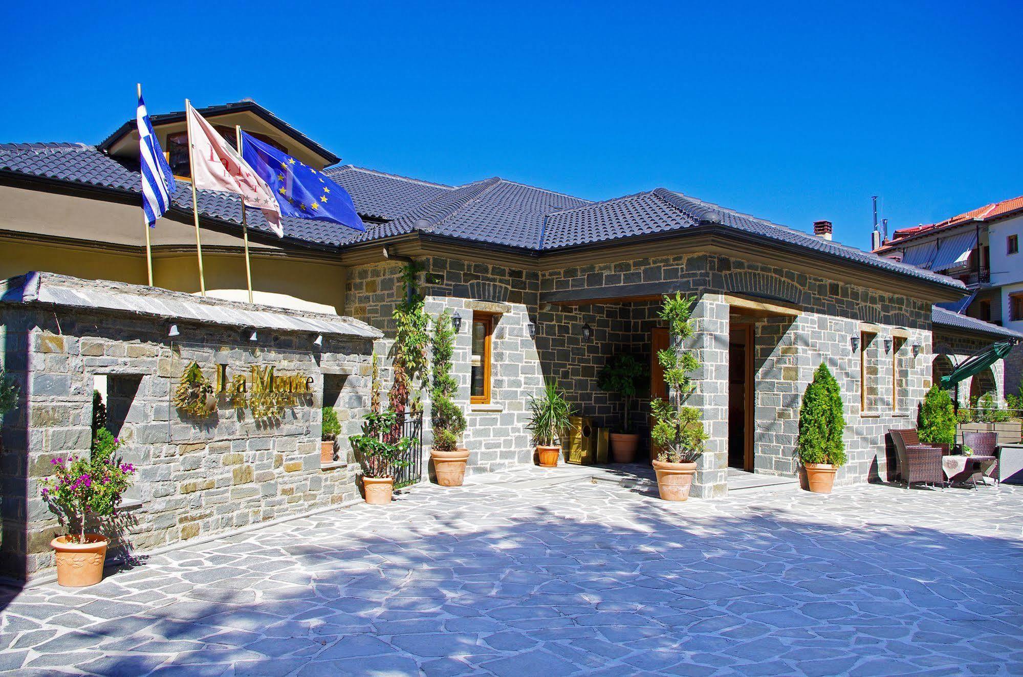 La Munte Hotel Metsovo Eksteriør billede